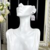 692fff3099f2d84055c8eacf CHANE New Rhombus Pendant Perfume Bottle Resin Acrylic Stud Earrings