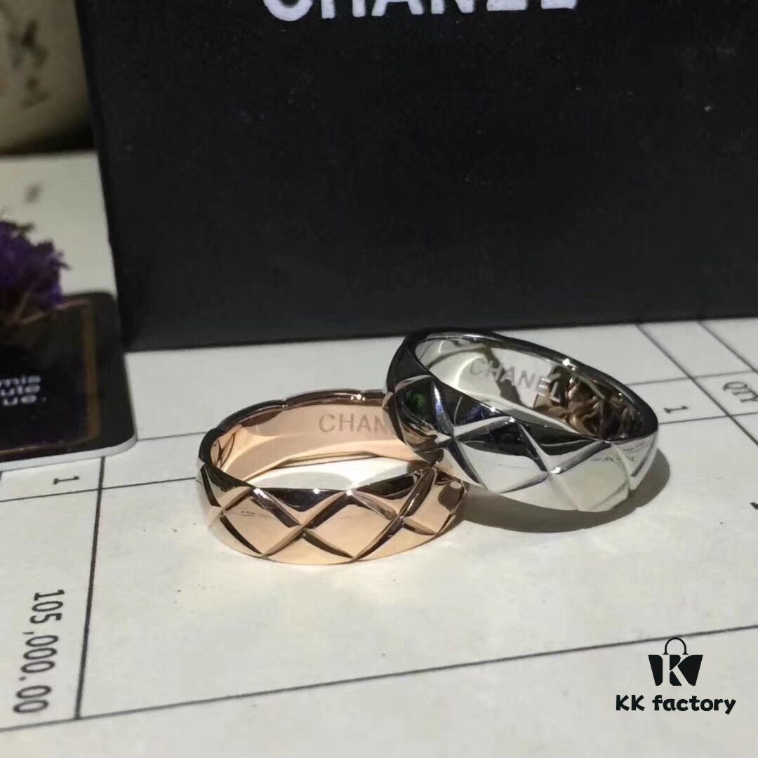 692fff3299f2d84055c8ead3 Exquisite New Arrival: Ultra-Unique CHANEL COCO Crush Gold Diamond-Cut Ring