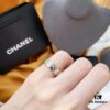 692fff4299f2d84055c8eaee Chanel Coco Crush Series Quilted Beige Ring