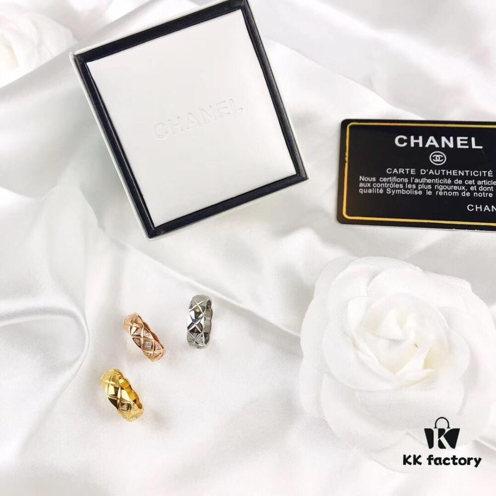 692fff5b99f2d84055c8eb0e Exquisite New Arrival - Ultra-Unique CHANEL COCO Crush Gold Diamond-Cut Ring, Highly Recommended Across Major Apps and Websites, Stylish and Sentimental, Perfect Couple Rings