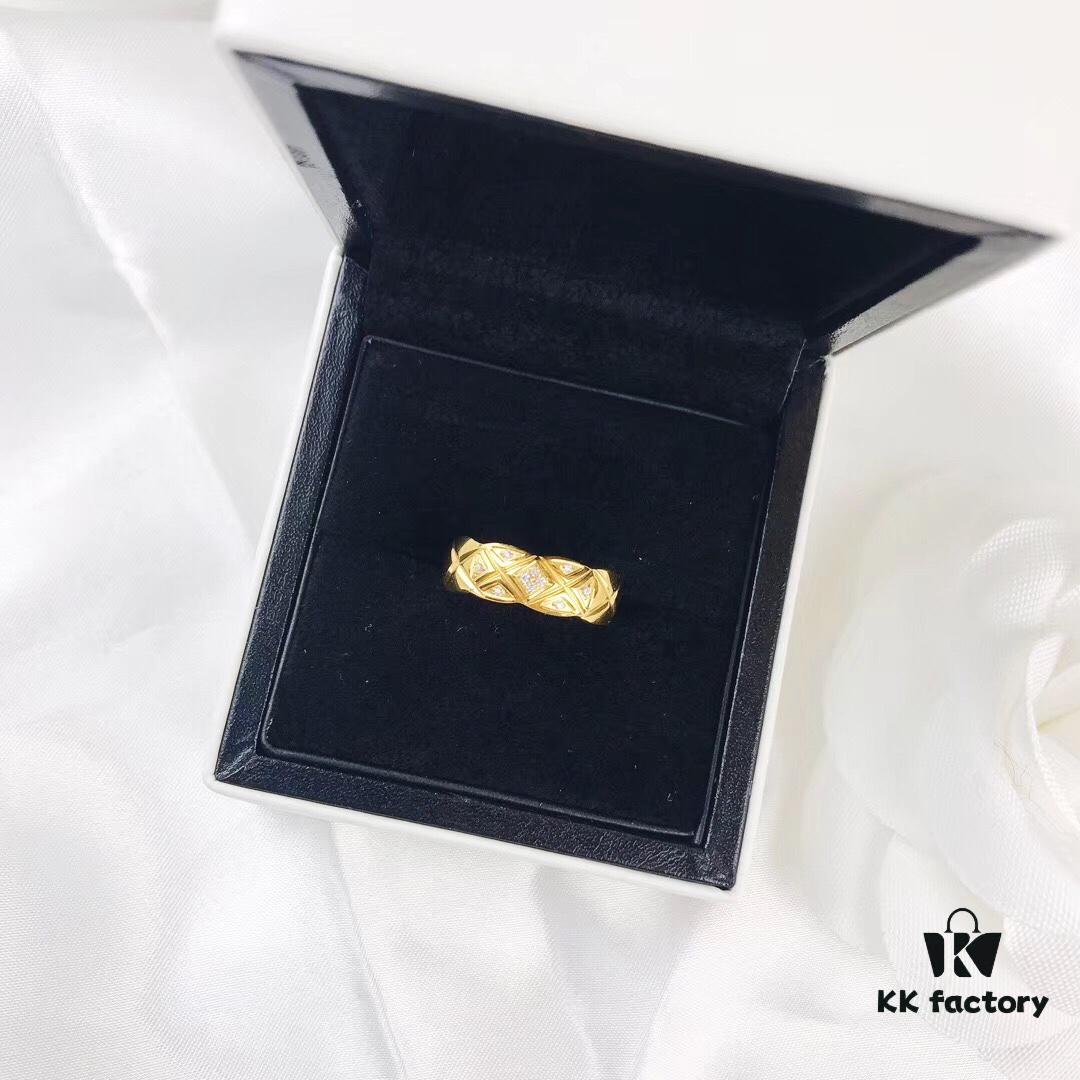 692fff6799f2d84055c8eb23 Exquisite New Arrival - Ultra-Unique CHANEL COCO Crush Gold Diamond-Cut Ring, Highly Recommended Across Major Apps and Websites, Stylish and Sentimental, Perfect Couple Rings