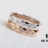 Chanel Coco Crush Quilted Diamond Ring Mini Version