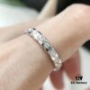 692fff7399f2d84055c8eb3a Chanel Quilted Full Diamond Ring Narrow Version, Currently the Hottest Fashion Item, Simple Style for Perfect Elegance