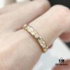 692fff7699f2d84055c8eb3d Chanel Quilted Full Diamond Ring Narrow Version, Currently the Hottest Fashion Item, Simple Style for Perfect Elegance