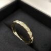 692fff7699f2d84055c8eb3e Chanel Quilted Full Diamond Ring Narrow Version, Currently the Hottest Fashion Item, Simple Style for Perfect Elegance