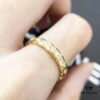 692fff7a99f2d84055c8eb43 Chanel Quilted Full Diamond Ring Narrow Version, Currently the Hottest Fashion Item, Simple Style for Perfect Elegance