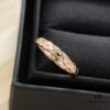 692fff7c99f2d84055c8eb45 Chanel Quilted Smooth Ring Narrow Version, Currently the Hottest Fashion Accessory, Minimalist Style for Perfect Elegance