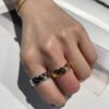 692fffae99f2d84055c8eb85 Versatile Diamond Quilted Ring Styling Ideas