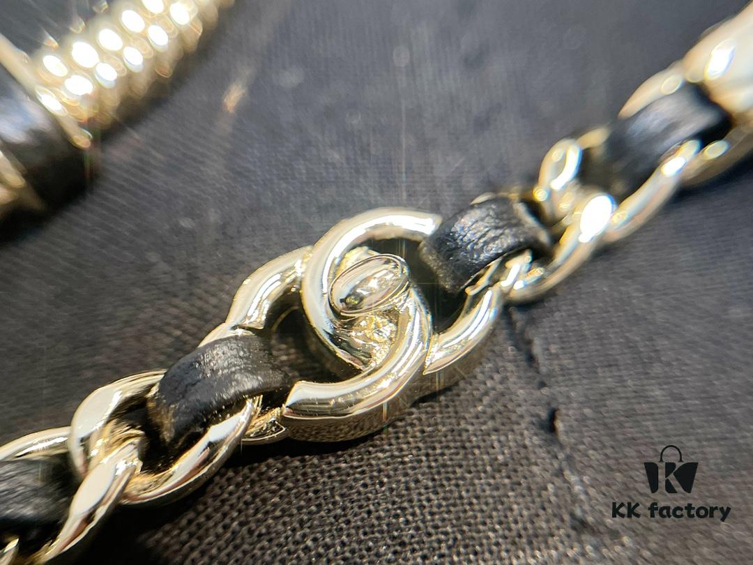 692fffba99f2d84055c8eb92 ❗️New Arrival❗️ Authentic CHANEL CC Leather Bracelet Necklace 2021 New Arrival with Full Original Packaging