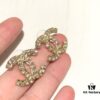 New Arrival Little Xiang 2021 Latest Collection Chanel Curved Full Diamond CC Stud Earrings