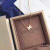 692fffc799f2d84055c8eba2 Chaumet Paris X-shaped Jeux de Liens Harmony Necklace in White Mother-of-Pearl and Rose Gold Tone