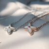 New Arrival 🆕🔥 CHAUMET Chaumet Jewelry - Lifelong Bond Crossed White Shell Set
