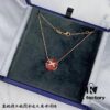 692ffff199f2d84055c8ebcb New 925 Sterling Silver Plated with Gold CHAUMET Paris Jeux de Liens Harmony Round Mother-of-Pearl Pendant Necklace