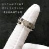 6930003c99f2d84055c8ec0a SOPHISTIQUED PARIS Honeycomb Trilogy Ring Set - US Size 5/6/7/8/9