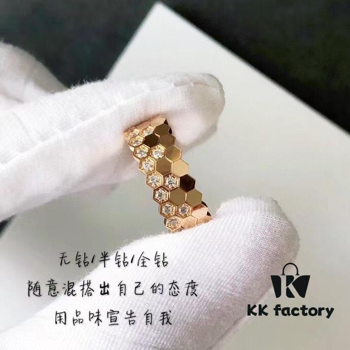 6930003d99f2d84055c8ec0c SOPHISTIQUED PARIS Honeycomb Trilogy Ring Set - US Size 5/6/7/8/9