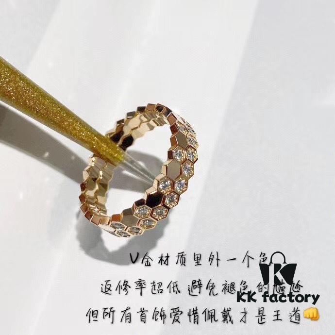 6930004099f2d84055c8ec10 SOPHISTIQUED PARIS Honeycomb Trilogy Ring Set - US Size 5/6/7/8/9