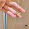 CHAUMET Liens Collection Cross Pendant Necklace