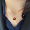 6930006699f2d84055c8ec3e Crossed Mother-of-Pearl Necklace