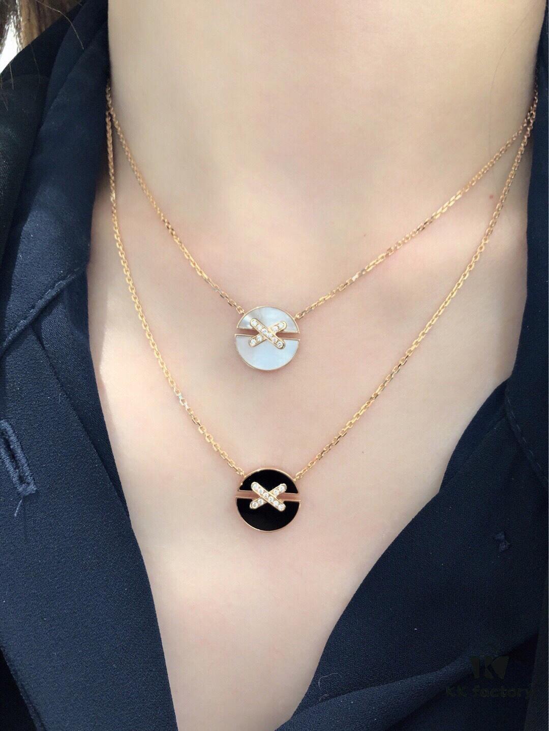 6930006699f2d84055c8ec3f Crossed Mother-of-Pearl Necklace