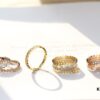 6930006999f2d84055c8ec42 Chaumet Liens Honeycomb Collection Ring – Available in Plain, Half-Diamond, and Full-Diamond Versions