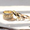 6930007099f2d84055c8ec48 Chaumet Liens Honeycomb Collection Ring – Available in Plain, Half-Diamond, and Full-Diamond Versions