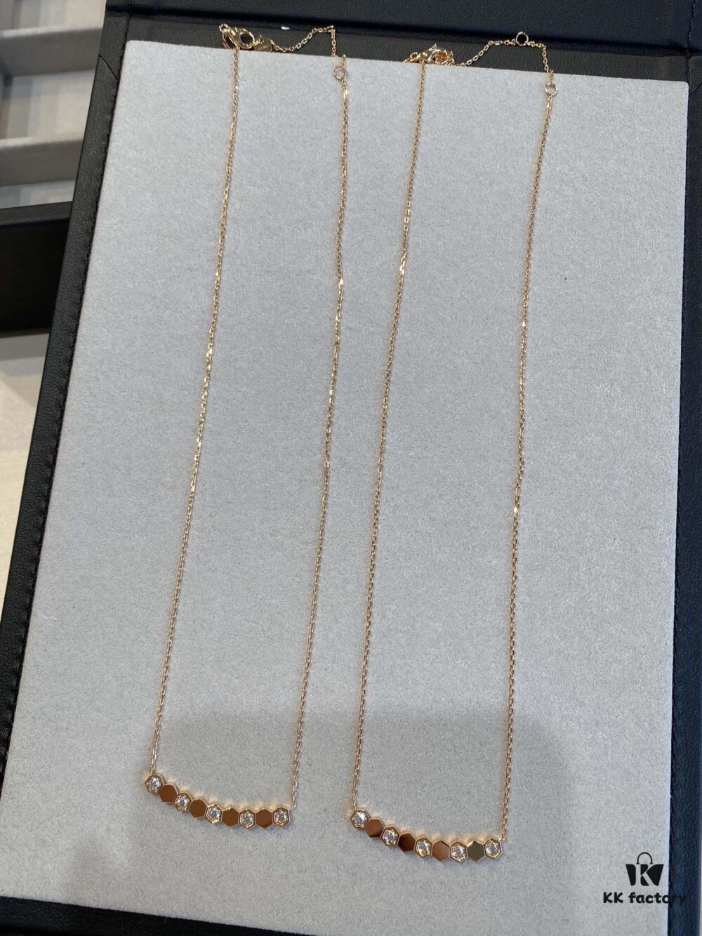 6930007499f2d84055c8ec4b New Arrival Supreme Design! SAMMY Honeycomb Necklace, Exquisitely Crafted with Imported CNC Precision Carving, Available in White Gold and Rose Gold, In Stock