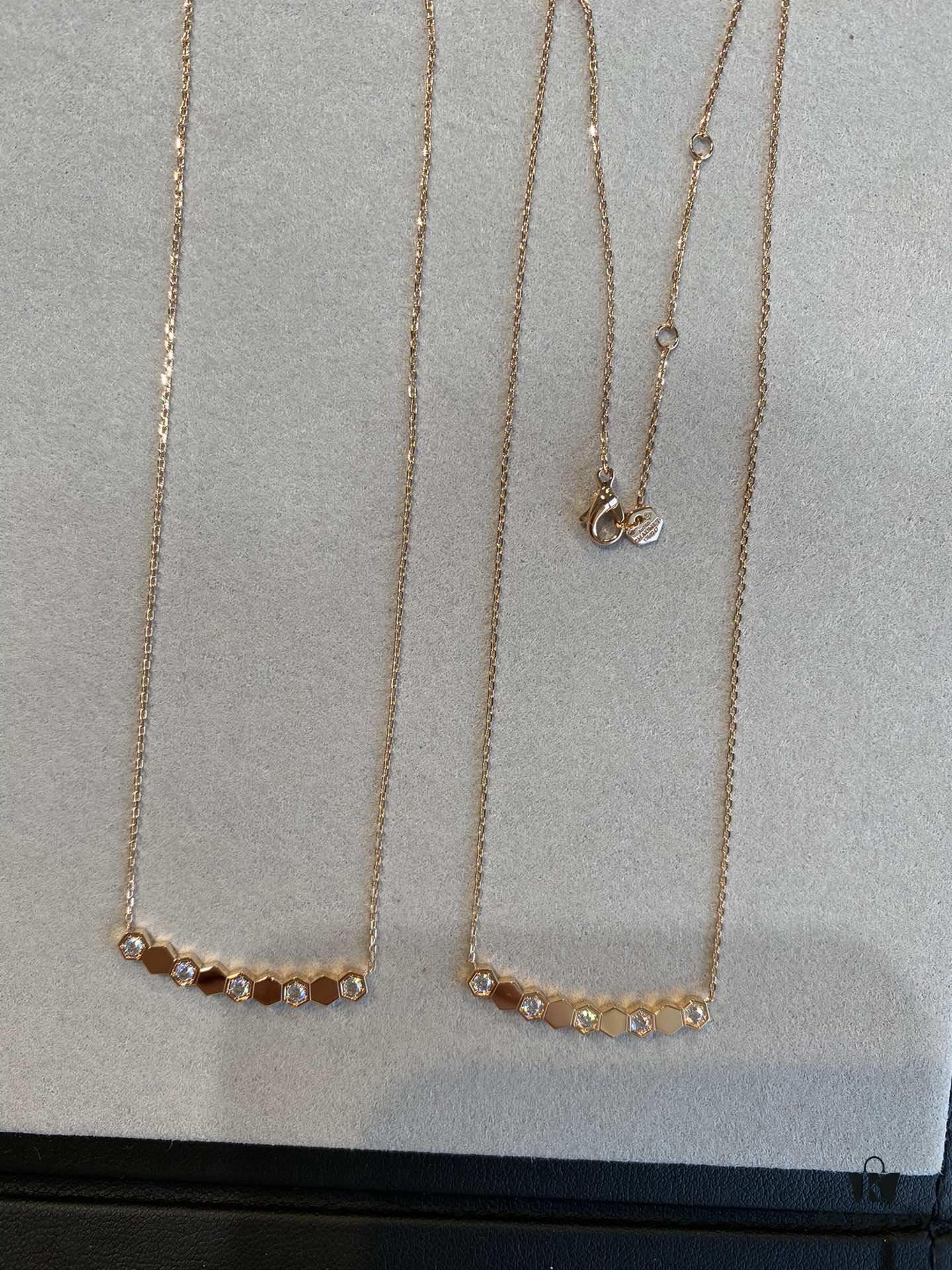 6930007a99f2d84055c8ec4f New Arrival Supreme Design! SAMMY Honeycomb Necklace, Exquisitely Crafted with Imported CNC Precision Carving, Available in White Gold and Rose Gold, In Stock