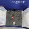 6930008199f2d84055c8ec54 SOPHIA Xiangyu Paris Small Crossed Circle Necklace - 'Perfect Bond, Wishes Fulfilled'