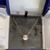 6930008799f2d84055c8ec58 Spherical Harmony Necklace from CHAUMET, Small Crossed Circular Pendant, Symbolizing Perfect Union and Fulfilled Wishes