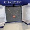 6930008799f2d84055c8ec59 SOPHIA Xiangyu Paris Small Crossed Circle Necklace - 'Perfect Bond, Wishes Fulfilled'