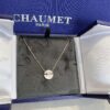 6930008b99f2d84055c8ec5b Spherical Harmony Necklace from CHAUMET, Small Crossed Circular Pendant, Symbolizing Perfect Union and Fulfilled Wishes