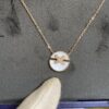 6930008c99f2d84055c8ec5d Spherical Harmony Necklace from CHAUMET, Small Crossed Circular Pendant, Symbolizing Perfect Union and Fulfilled Wishes