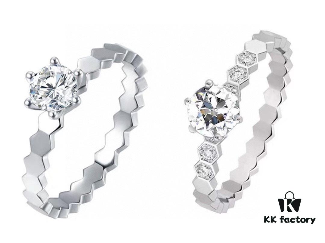 6930009499f2d84055c8ec66 Chaumet Paris Hive Solitaire Ring, Bridal Diamond Iconic Design, Elegant and Radiant