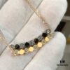 693000b199f2d84055c8ec8e CH@UMET Honeycomb Diamond-Cut Necklace, Dual-Finish Design, CNC Precision Carved with Full Hand-Set Stones, Double-Sided Wearable V-Gold Plated Jewelry in Silver and Rose Gold, 39-43cm Length