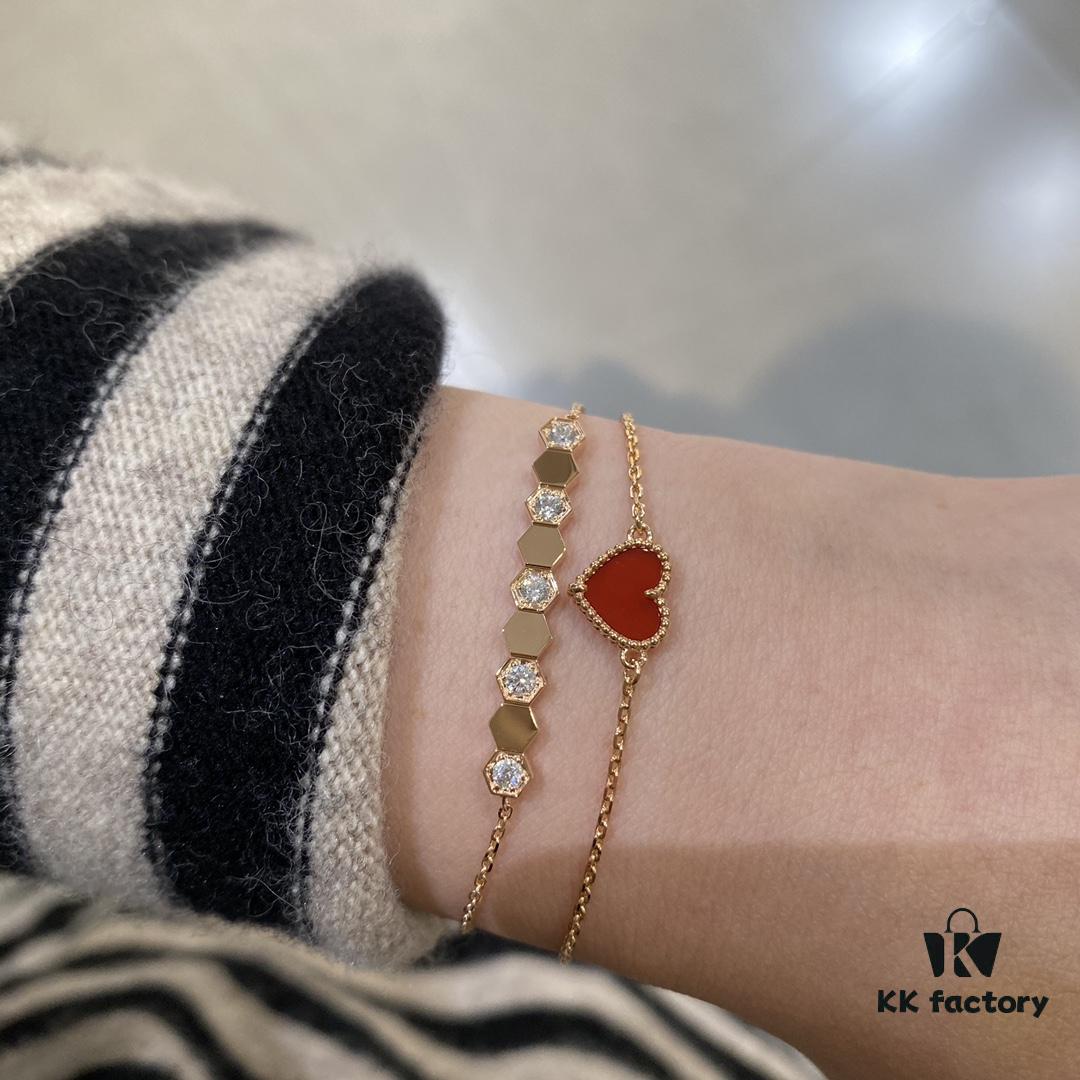693000b599f2d84055c8ec93 CH@UMET High-End Honeycomb Bracelet - Bee My Love Collection New Addition
