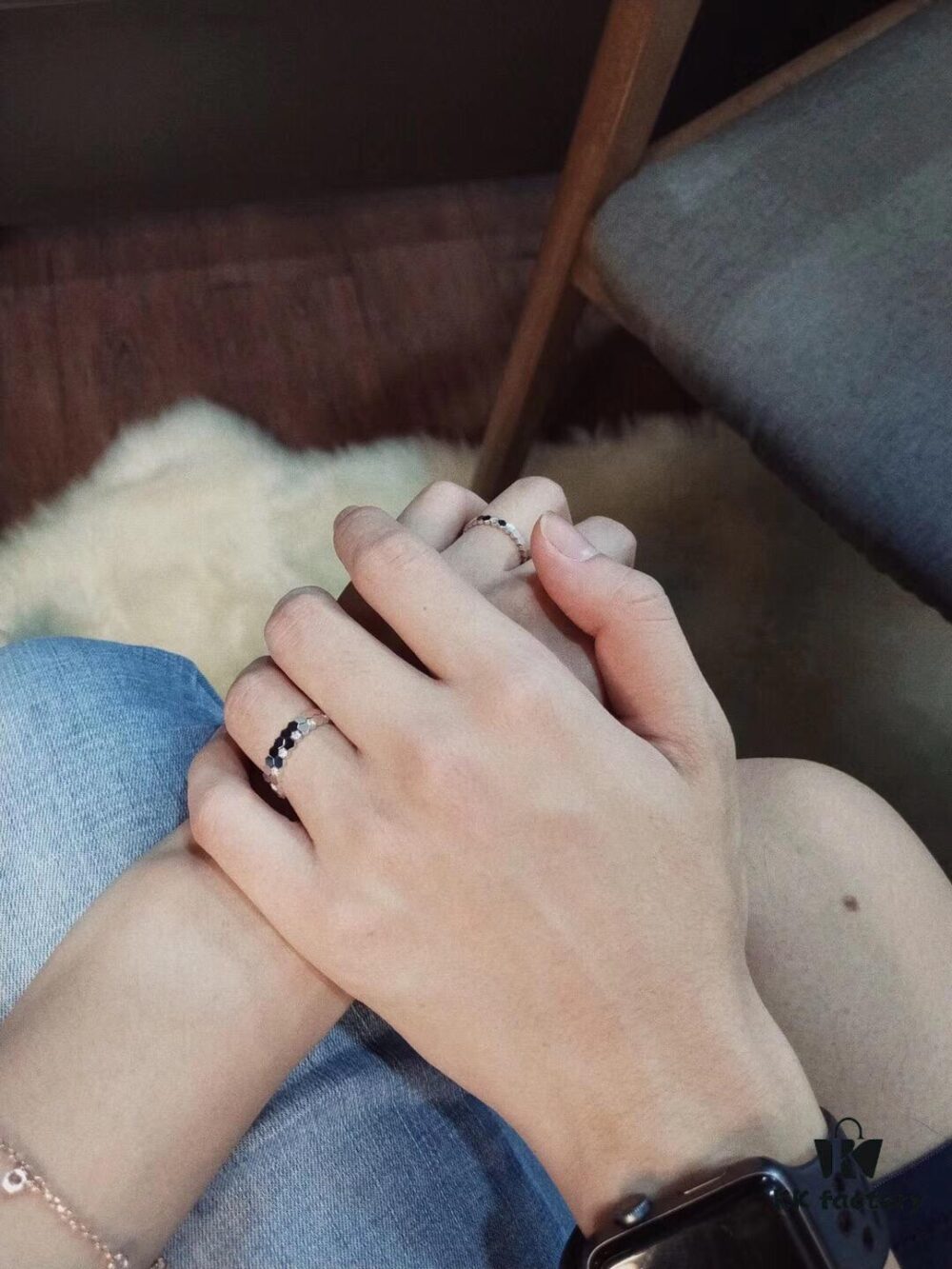 693000e099f2d84055c8ecc6 Honeycomb Ring Unisex, Perfect as a Couple's Ring