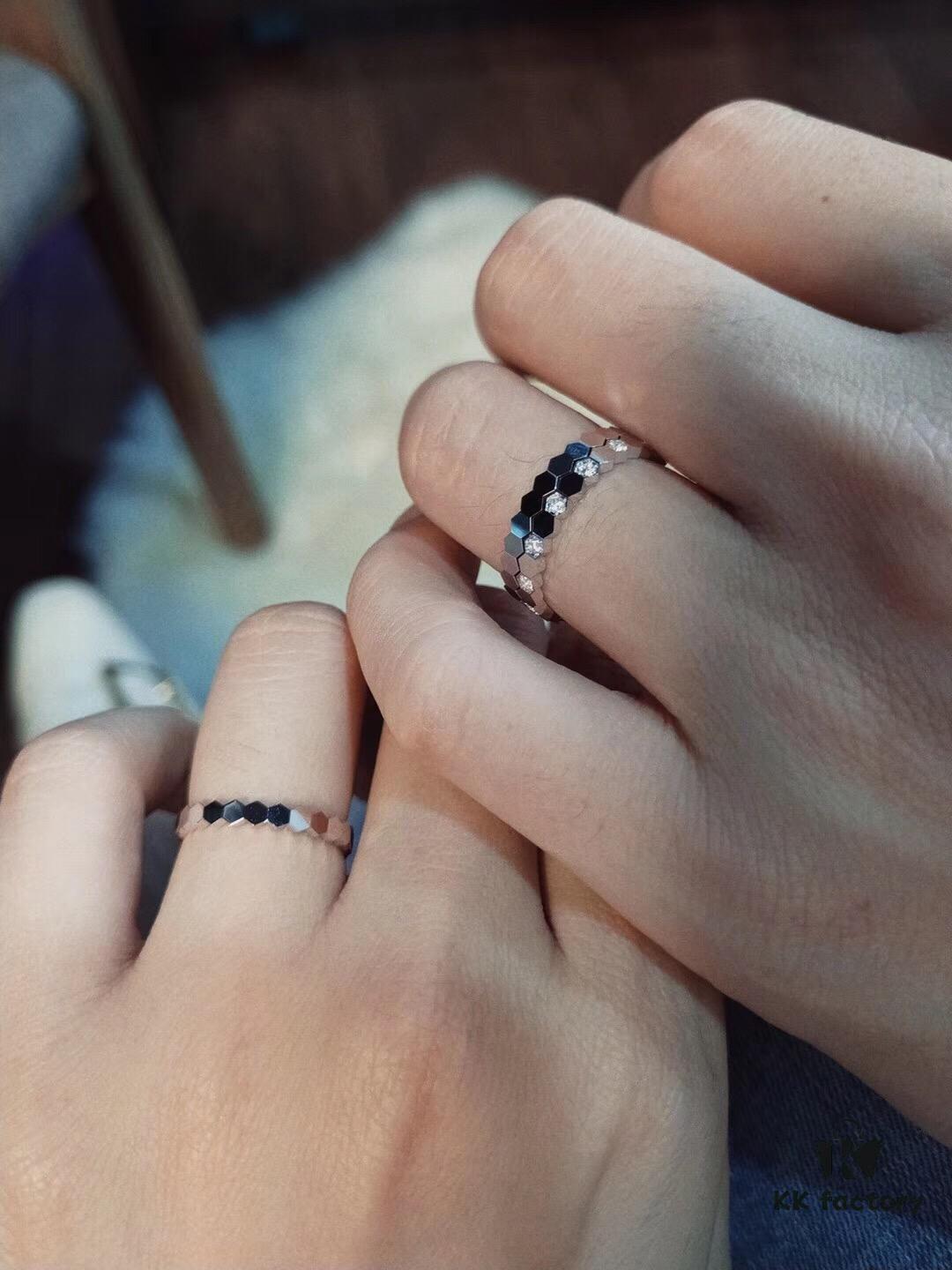 693000e199f2d84055c8ecc8 Honeycomb Ring Unisex, Perfect as a Couple's Ring