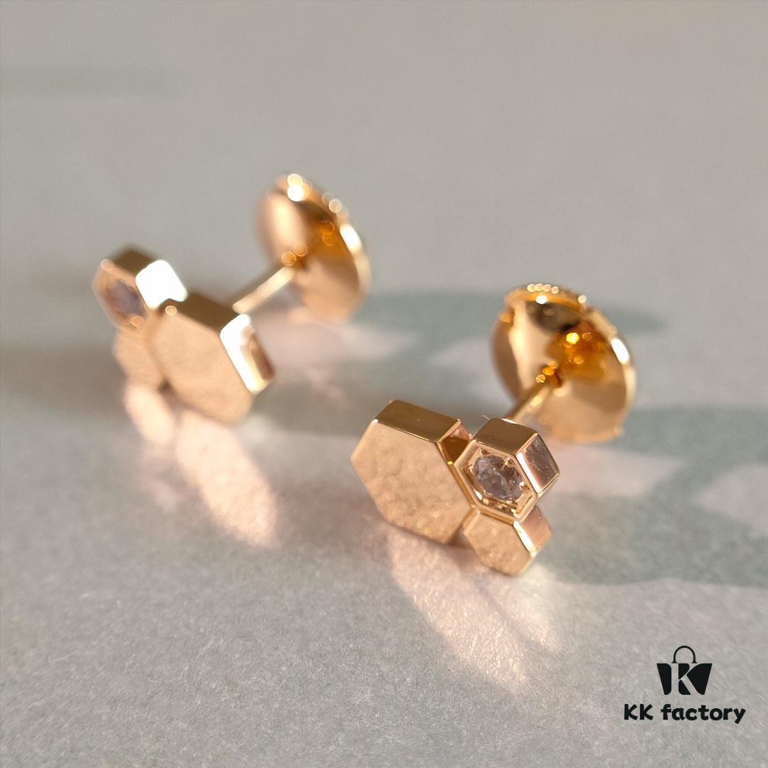 693000fa99f2d84055c8ece3 SOPHIA PARIS Bee My Love Earrings, Liu Yifei's Same Style Honeycomb Design, Delicate and Exquisite Jewelry Piece
