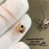 6930011099f2d84055c8ecf4 CHAUMET Honeycomb Half-Diamond Small Cylinder Necklace, Two Tones, Double-Sided Wearing, V-Gold Material