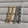 6930011399f2d84055c8ecf5 Shangmei Honeycomb Earrings, Long Style, Seamless Stacking Design with Precision-Crafted Ear Pins
