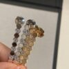 6930011f99f2d84055c8ecfc Shangmei Honeycomb Earrings, Long Style, Seamless Stacking Design with Precision-Crafted Ear Pins