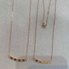 SAMMIX Honeycomb Bracelet, Stud Earrings, Ring, Necklace