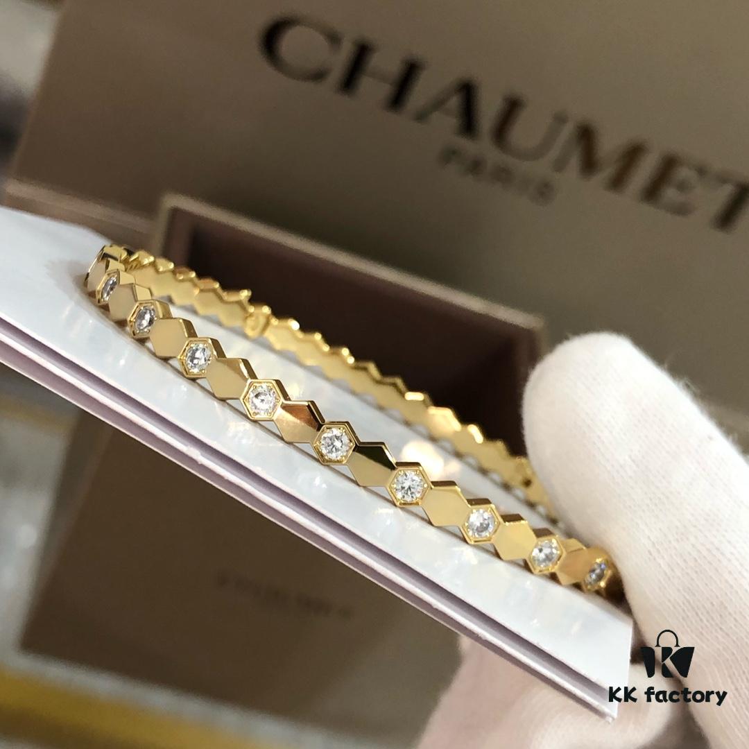 6930015699f2d84055c8ed2b CHUMET Shangmei Honeycomb Diamond Bracelet, Three Colors Available