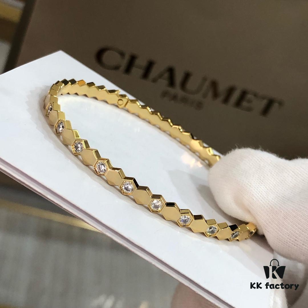 6930015899f2d84055c8ed2c CHUMET Shangmei Honeycomb Diamond Bracelet, Three Colors Available