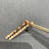 Shangmei Honeycomb Long Stud Earrings