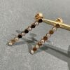 Shangmei Honeycomb Long Stud Earrings