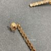 Shangmei Honeycomb Long Stud Earrings