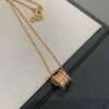 Bao Spring, Slim Waist, Honeycomb Small Cylinder Necklace