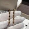 6930017e99f2d84055c8ed51 V Gold Material Shang* Honeycomb Earrings Long Style, Minimalist Design, Luxury Jewelry Custom