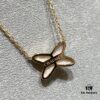 693001a299f2d84055c8ed77 Chaumet Cartier White Mother-of-Pearl Interlocking Necklace LIENS Enduring Bond • A Lifetime